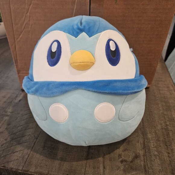 Pokemon Squishmallows Piplup Plush 10" 2023 Soft Collectible Toy By Game Freak - Picture 1 of 4